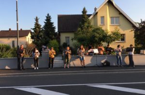 Musiciens dans la rue Bantzenheim